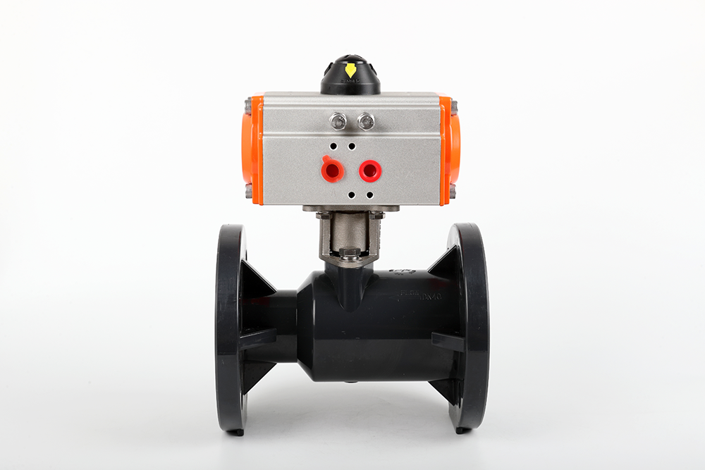 香坊气动法兰一体球阀